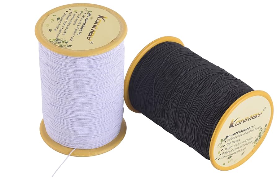 KONMAY Elastic Sewing Thread for Sewing Machine, 1100 Yards